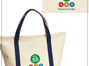 PTA Says Thank You with a Beautiful Tote Bag…