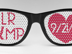 Custom Wedding Sunglasses…Love is in the Air