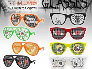 Custom Halloween Glasses