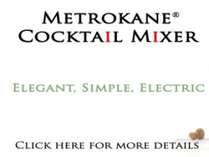 NEW PRODUCT: Metrokane® Cocktail Mixer