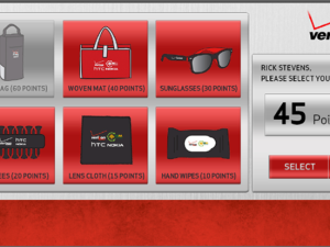 Verizon Vending Machine Products