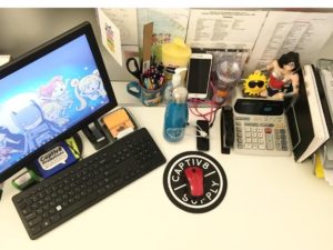 What’s On Your Desk Wednesday–feat. Carmen