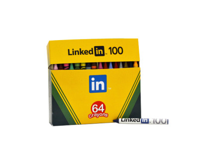 LinkedIn Custom Crayon Box