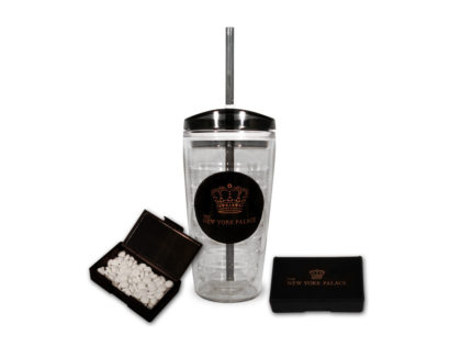 The New York Palace Tumbler & Mints