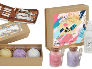 Spa Essentials: Custom Lotion, Bath Bomb & Manicure Sets