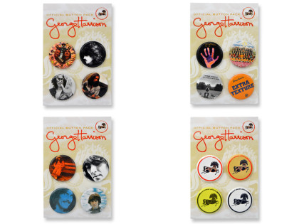 George Harrison – The Official Button Pack