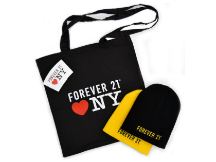 Forever 21 Times Square Store Opening Merchandise