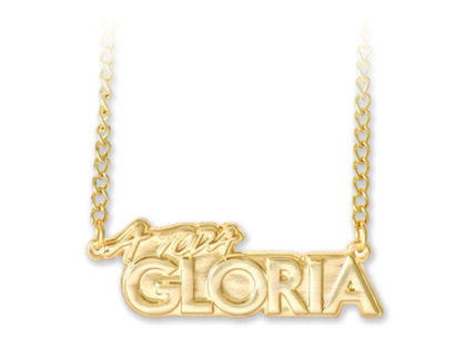 Custom Necklace for MUN2 TV Show “A Toda Gloria”