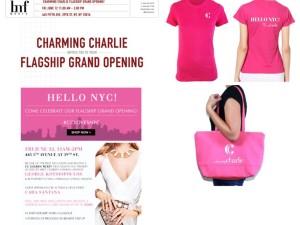 Charming Charlie Flagship Grand Opening!