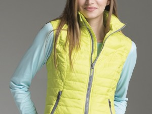 Women’s Quilted Recycled Vests!