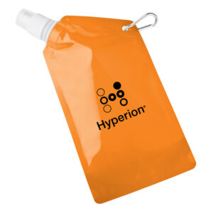 Collapsible Orange Water Bag