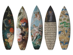 Custom Surfboards Inspired by Classic European Artwork!