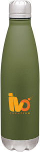 Custom Army Green Stainless Steel Bottle