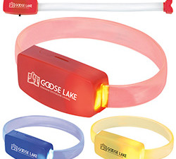 Our Custom Wristbands Will Light Your Way!