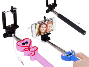 Customized Molded Selfie Sticks!