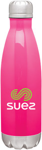 Neon Pink Water Bottle