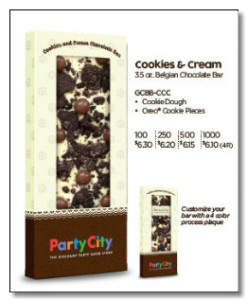 Cookies and Cream Chocolate Bar