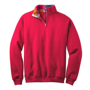 Red 1/4 Zip 