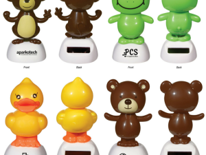 Custom Solar Powered Dancing Animals!