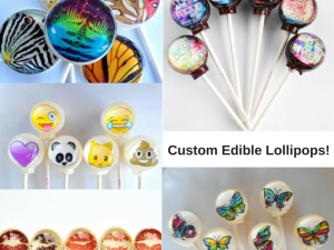 Festival Season: Edible Image Lollipops!