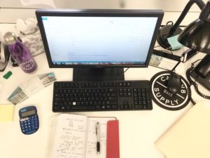 What’s On Your Desk Wednesday–feat. Tracy