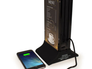 4 Phone Charging Station with Custom Video Display