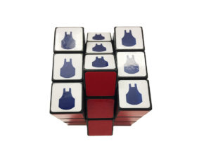 Blue Apron Rubix Cube