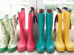 April Showers Bring May Flowers – Custom Rain Boots!