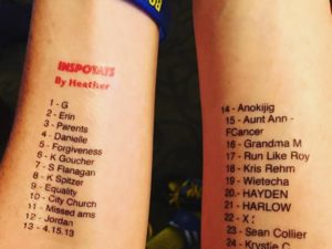 Temporary Tattoos for Marathon Runners