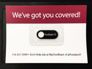 #CreatedByCaptiv8: Fordham University Webcam Covers