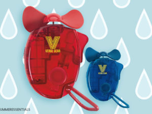 #SummerEssentials: Carabiner Misting Fan