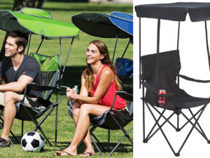 Custom Canopy Chair for Game Day!