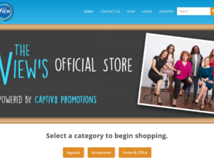 Introducing: ABC’s The View Official Online Store – Powered By Captiv8!