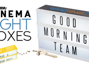 #OnTrend: Custom Cinema Light Boxes