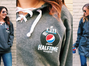 #CreatedByCaptiv8: Super Bowl LII Halftime Sweatshirts & Jackets