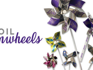 Custom Foil Pinwheels