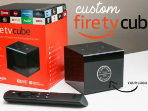 Amazon Fire TV Cube with Your Custom Logo!