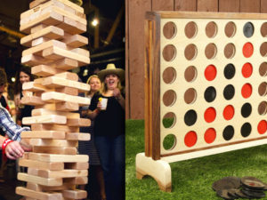 Custom Giant Yard Games – Jenga, Connect 4 & More!