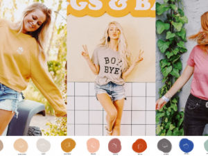 2020 Fall Color Report with New Bella+Canvas Arrivals to Match