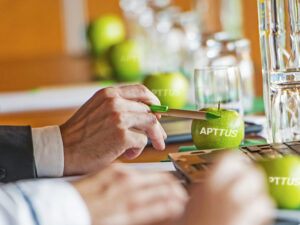 Real Fruit with Edible Messaging