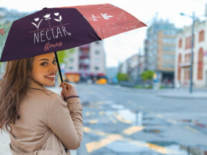 Full Color Pop Up Umbrellas