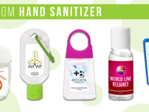 Be Safe, Stay Clean – Custom Hand Sanitizers