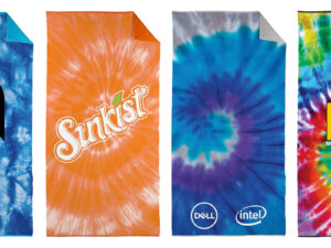 Tie Dye-Printed Beach Towels