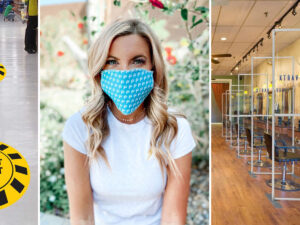 Fully Custom Face Masks, Sneeze Guards, Sanitizer Stands & More